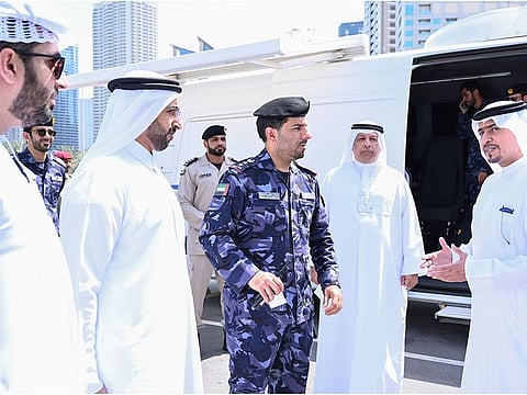 Officials review the safety measures for the upcoming Sharjah Children's Reading Festival.