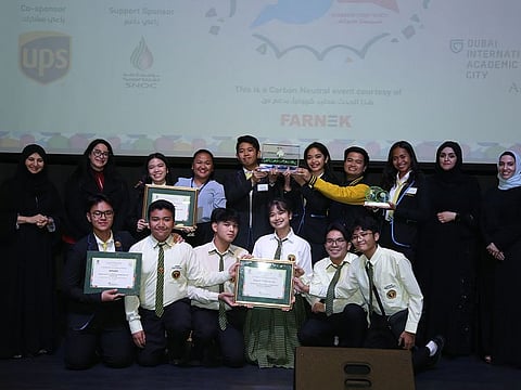 The Philippine School Dubai emerged as the winners in two competitions conducted by Emirates Environmental Group.