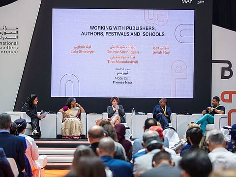 The first edition of the International Bookseller Conference (above) in Sharjah was a huge draw. 