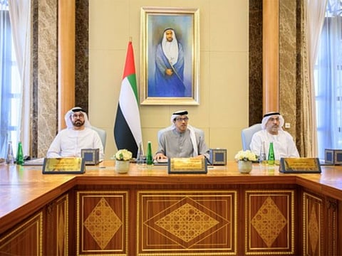  The Ministerial Development Council meeting, chaired by Sheikh Mansour bin Zayed Al Nahyan, Vice President, Deputy Prime Minister and Minister of the Presidential Court.