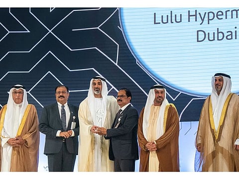 LuLu Hypermarket wins prestigious Sheikh Khalifa Excellence Award (SKEA) 2023