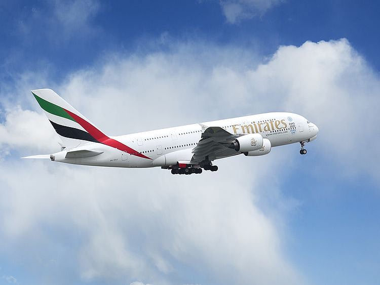 Stock Emirates airlines