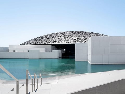 Louvre Abu Dhabi is located on Saadiyat Island
