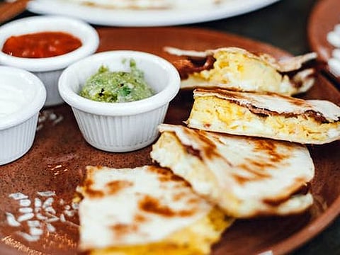 Quesadilla chicken tinga
