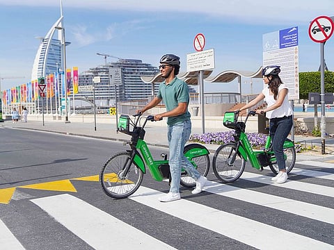 Five 'soft mobility' service providers, such as those for shared bicycles, have been integrated with the new platform under Phase 1