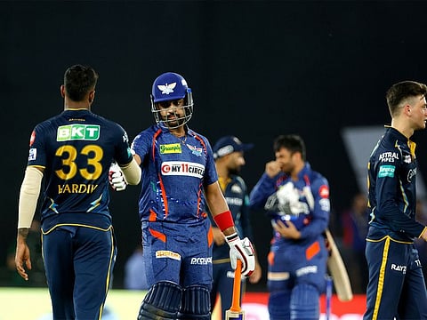 Gujarat Titans thrash Lucknow Super Giants by 56 runs