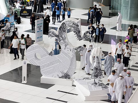 The annual Abu Dhabi International Book Fair is a highly popular event. 