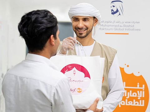 More than 720 volunteers took part in the campaign by the UAE Food Bank 