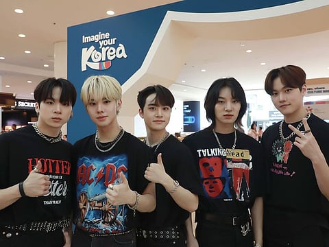 South Korean band MCND debuts in the UAE