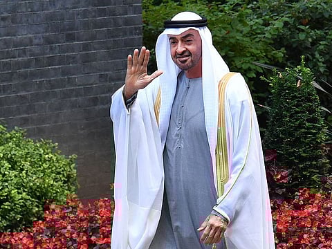 UAE President His Highness Sheikh Mohamed bin Zayed Al Nahyan. 