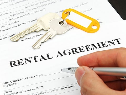 For illustrative purposes only. A tenant pays the landlord with a bounced cheque, then subleases the unit to a third party.