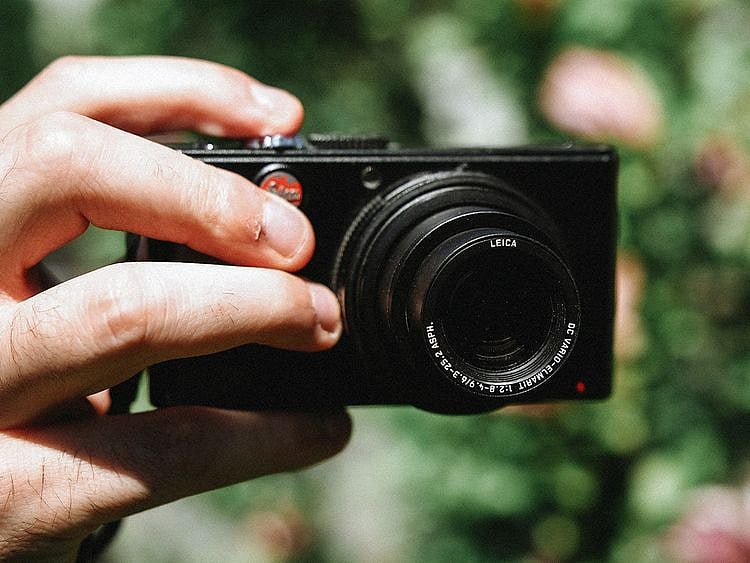 compact digital camera stock