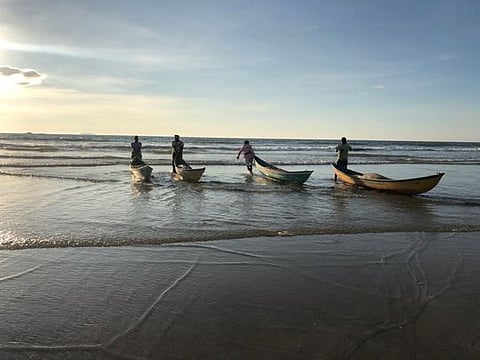 Around 60 per cent of small fishermen in Karnataka live in abject poverty, earning an average of Rs100 per day. 