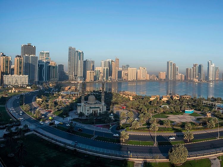 Stock-Sharjah-Skyline