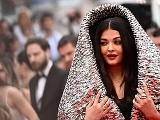 Cannes Queen Aishwarya Rai Bachchan makes a splash with her dramatic hooded gown