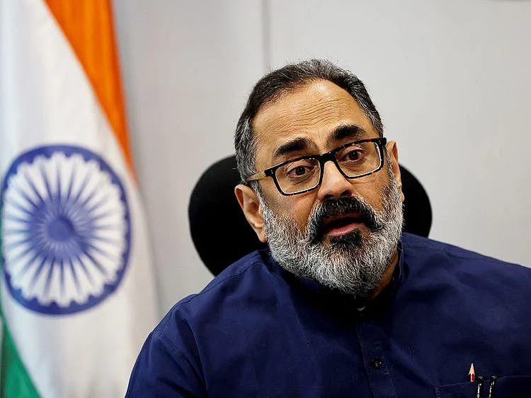 Rajeev Chandrasekhar, India's Deputy Minister for Information Technology