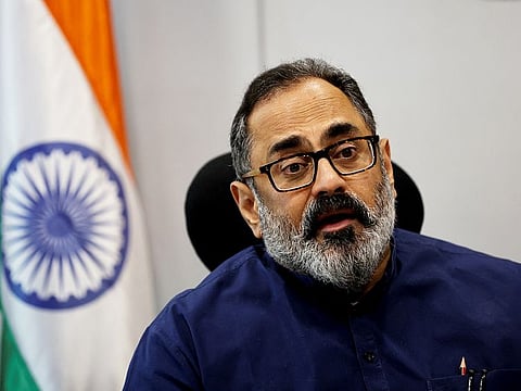India's minister of state for Electronics and Information Technology