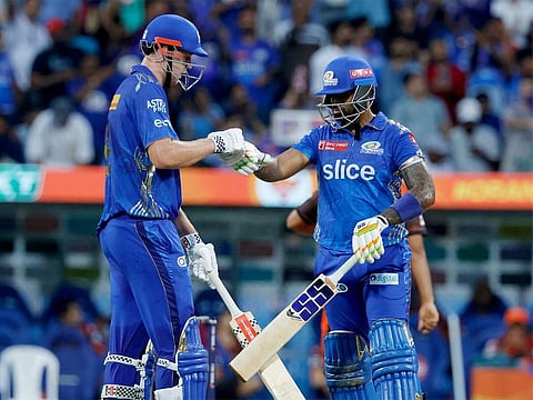 Cameron Green, a big buy for Mumbai for $2.11 million in the auction, stood out on Sunday with eight fours and eight sixes.