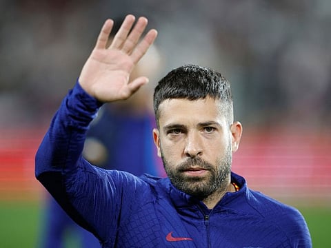 Barcelona's Jordi Alba.