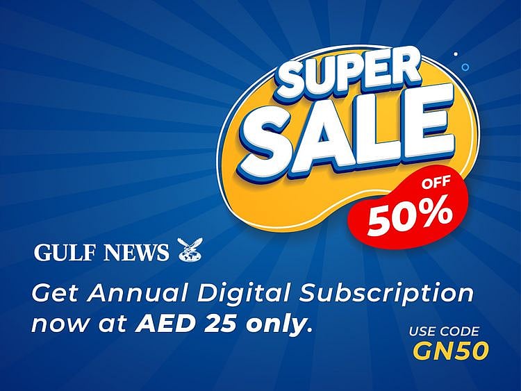 Gulf News 3-Day Super Sale offer 