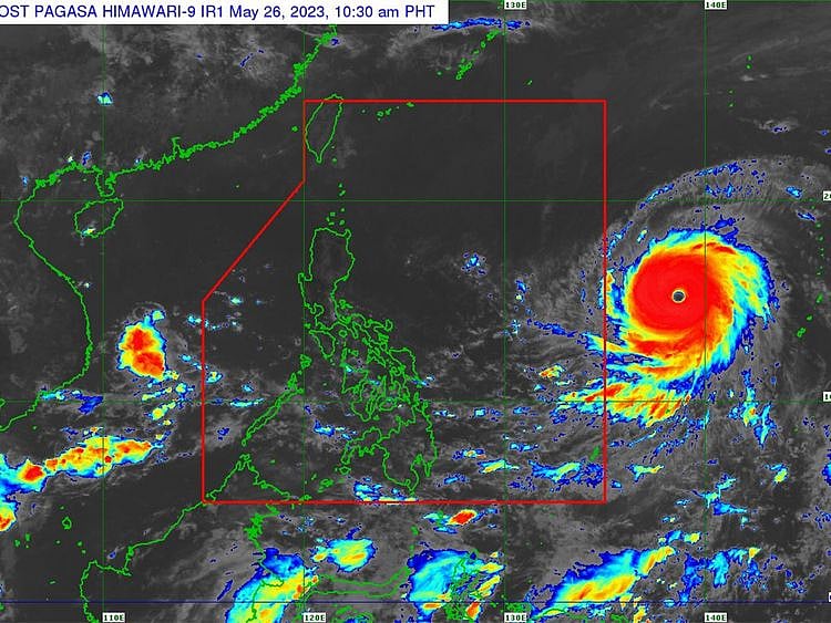 Mawar Betty supertyphoon