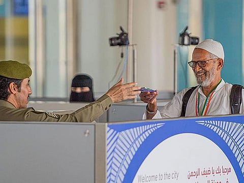 Flights carrying pilgrims from India on Friday landed at the Prince Mohammed bin Abdulaziz airport where their entry procedures were handled smoothly