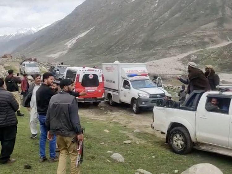 Avalanche in Astore, Gilgit-Baltistan, on May 27, 2023-1685196673789