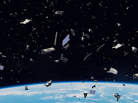 Around one million pieces of debris larger than a centimeter - big enough to "disable a spacecraft" - are in Earth's orbit