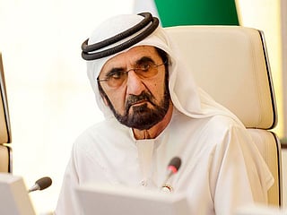 His Highness Sheikh Mohammed bin Rashid Al Maktoum, Vice President and Prime Minister of the UAE, and Ruler of Dubai