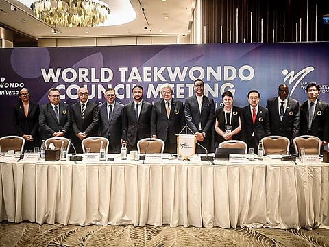 The meeting was attended by Dr. Ahmed Al Zeyoudi, Chairman of the UAE Taekwondo Federation; Abdullah Al Samahi, Secretary-General of the UAE Taekwondo Federation, and Nader Abu Shawish, Director of the Fujairah Martial Arts Club.