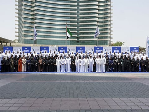 Sheikh Ahmed attended a meeting of the Emirati Human Resources Development Council in Dubai, chaired by Sultan Al Mansouri and hosted by the Al-Futtaim Group.