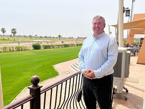 Tom Buchanan, Operations Manager at Al Ain Equestrian, Shooting & Golf Club. 