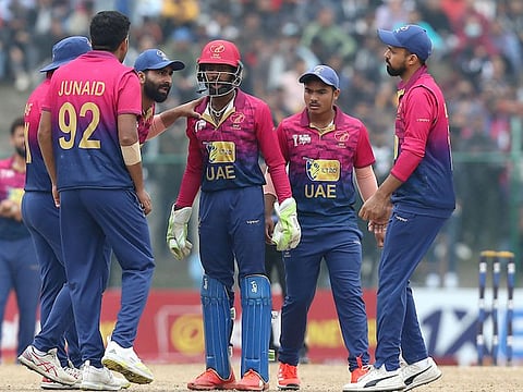 UAE players are ready to take on West Indies in the three-match ODI series at Sharjah Stadium early next month.