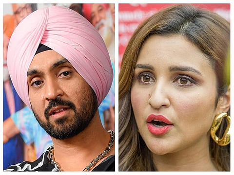 Diljit Dosanjh and Parineeti Chopra