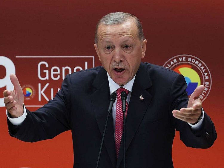Turkish President Recep Tayyip Erdogan.