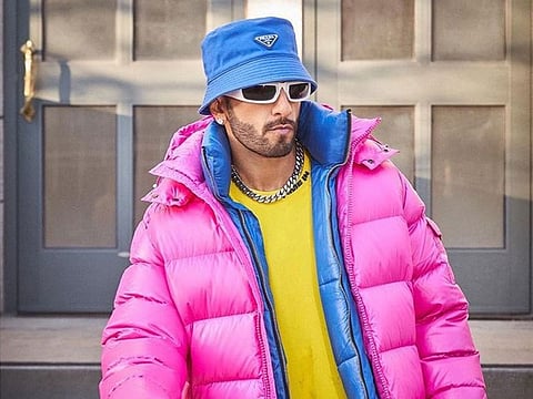  Bollywood actor Ranveer Singh.