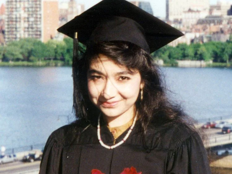 Aafia Siddiqui graduation photo.  
