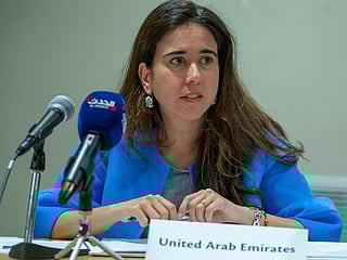 Lana Nusseibeh said the Abraham Accords were designed to support Palestinians and their “legitimate aspiration for an independent state.” 
