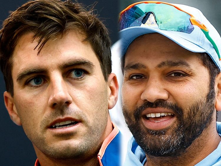 Cummins Rohit Sharma 
