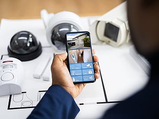 These comprehensive kits, inclusive of indoor cameras, motion detectors and sensors, can be controlled away from home.