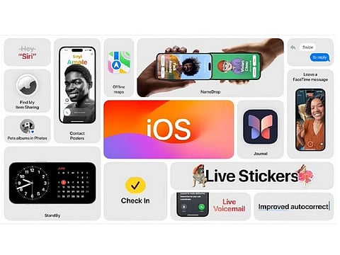  Some of the iOS 17 upgrades includes Contact Posters, a new stickers experience and Live Voicemail.