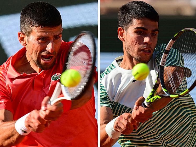 Djokovic and Alcaraz