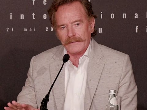 Hollywood actor Bryan Cranston.