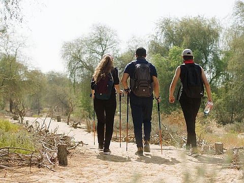 There is no charge for enjoying the hiking trail, which will remain open year-round