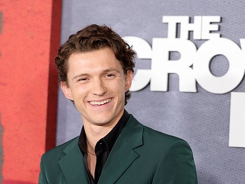 Tom Holland attends Apple TV+'s 'The Crowded Room' New York Premiere at Museum of Modern Art.