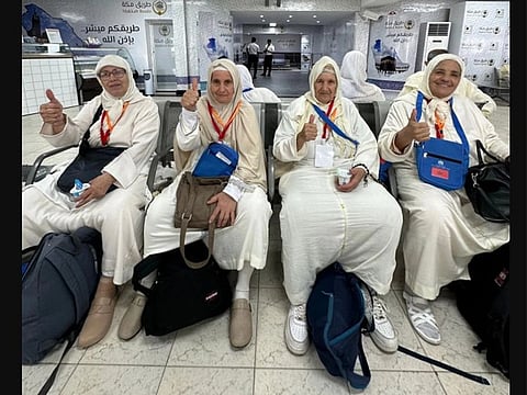 The sisters, ranging in age from 65 to 82, told Saudi news website Sabq prior to departure to Saudi Arabia that their joy is beyond description.