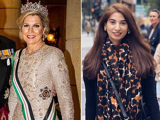 From Pakistan to the Netherlands: Designer Mahpara Khan creates stunning dress for Queen Maxima
