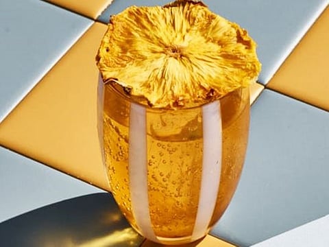 Spice-infused mocktail: Pineapple Vibes Only