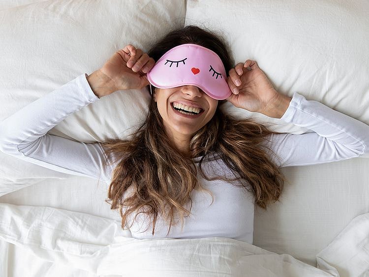Woman sleeping