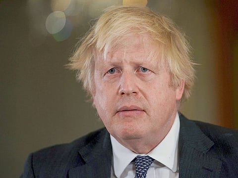 Former British Prime Minister Boris Johnson